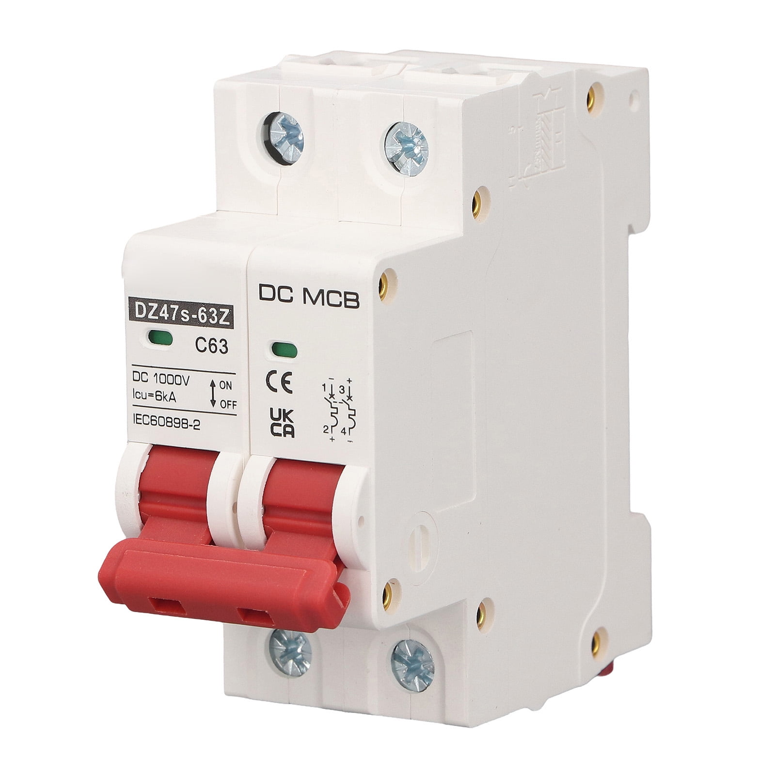 Miniature Circuit Breaker, Modular Structure 1000V DC Circuit Breaker