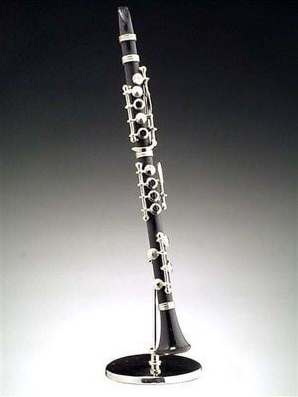 Miniature Clarinet with Case, 6 inches long, by Broadway Gifts