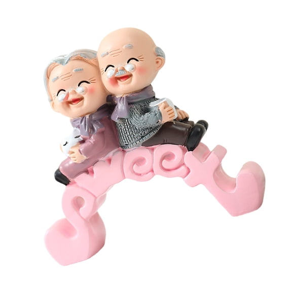 Miniature Couple Figurines Romantics Resins Ornament Cake Toppers Home Decors