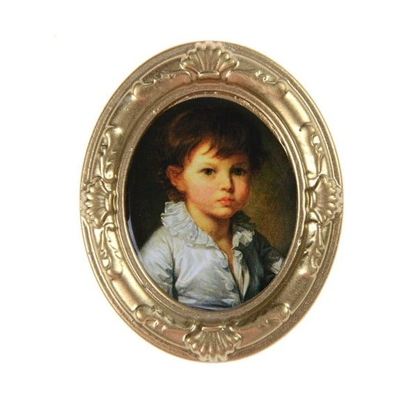 Miniature Dollhouse Framed Wall Painting 1:12 Scale Doll House Accessories Wholesale