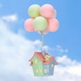 Miniature Fairy Garden Stone Balloon House Mini Resin House Fairy