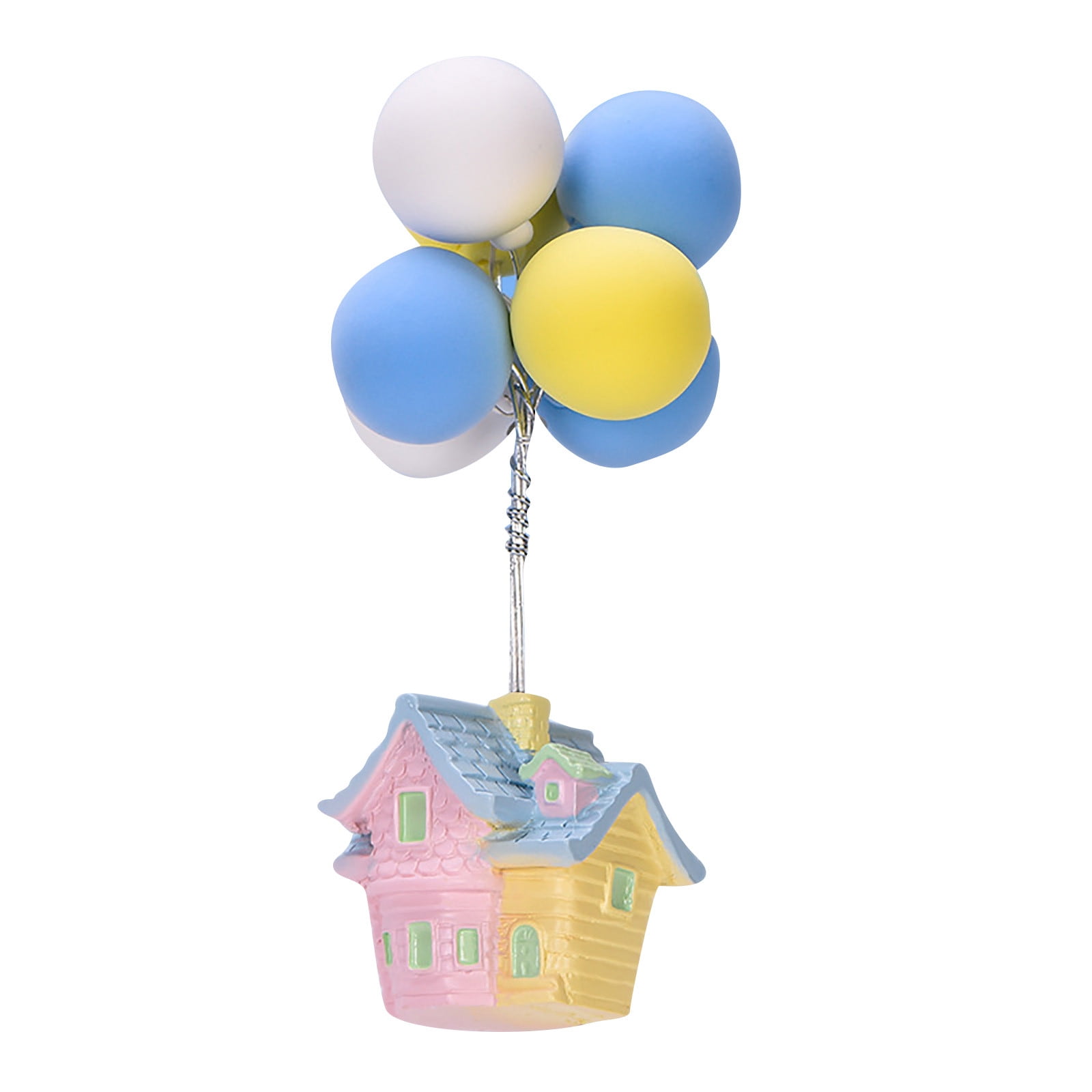 Miniature Fairy Garden Stone Balloon Mini Resin Fairy Cottage Micro