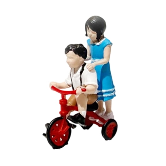 Miniature Figurine Tiny People Model Resin Material for Scale Diorama Model Railways and Building Decoration