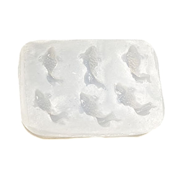 Miniature Fish Shape Silicone Mold For Holiday Ornaments Party Supplies Handmade Jewelry Crafting Tool