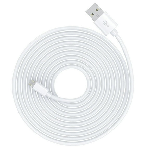 Miniature Flexible USB Charging Cord Wire Suitable for Security Cameras and Other Devices Extended Camera Power Supply