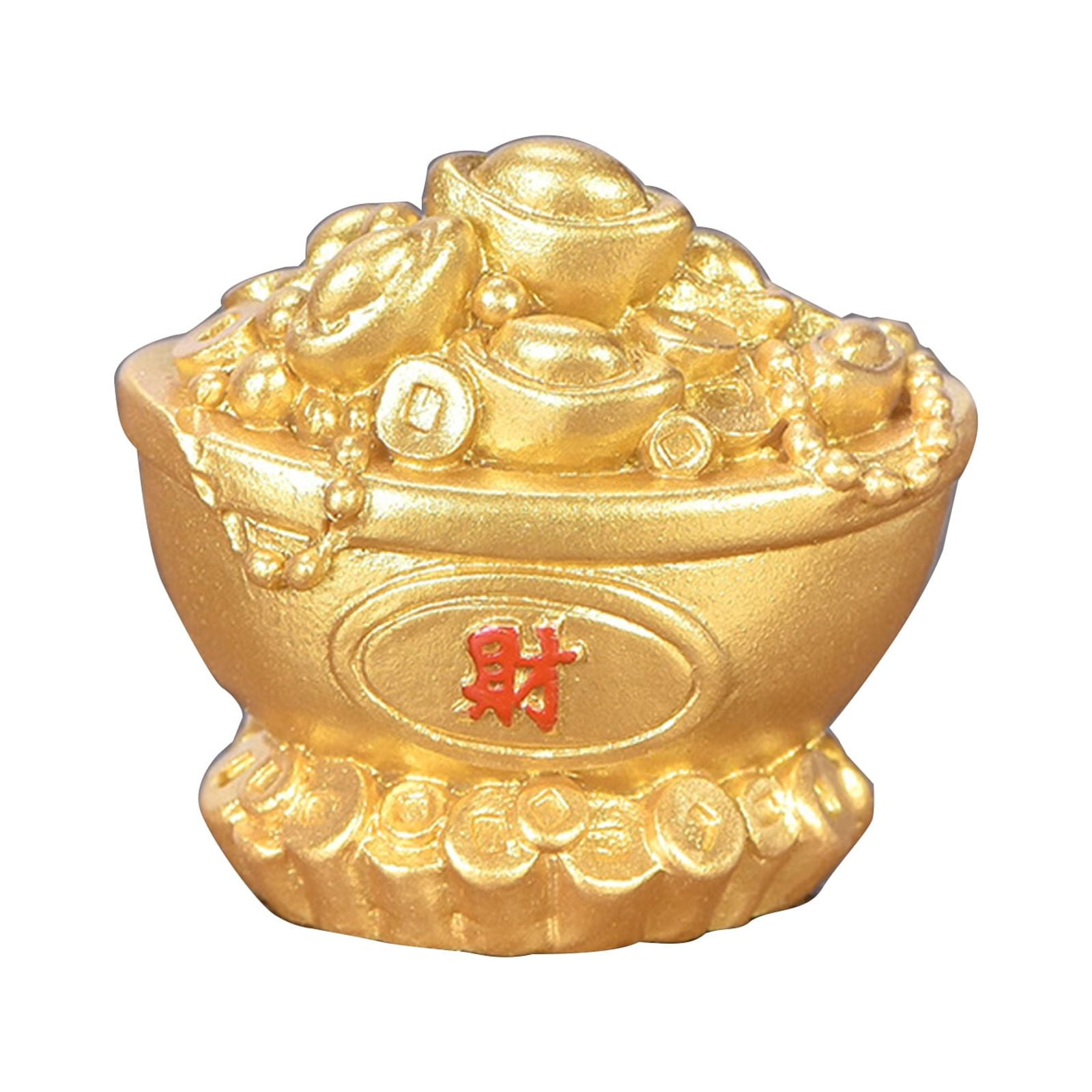 Miniature Fortune Landscape Ornament DIY Mini Lucky Wealth Figurine for ...