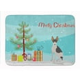 thumbnail image 1 of Miniature Fox Terrier #2 Christmas Tree Machine Washable Memory Foam Mat, 1 of 4