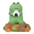 thumbnail image 1 of Miniature Frog Figurine Frogs Sculpture for Garden Desk Office Decorations Adorable Decors for Plant Shelf Bedroom, 1 of 9