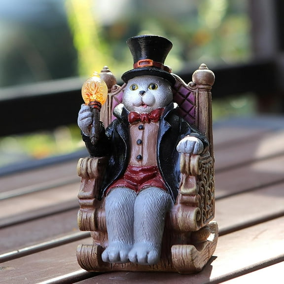 Miniature Frog Garden Statue Mom Gifts Home Decorations Fairy Garden Accessories Outdoor Lights Solar Garden Frog Decor Art Housewarming Gift for Patio,Yard,Lawn Ornament,3.89"x2.36"x3.93