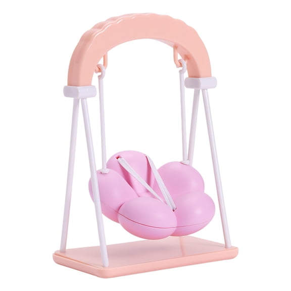 Miniature Furniture Accessories, Swing Chair Rocking Horse Miniature Furniture Accessories, Dollhouse Furniture Compatible for 5.9-6.7in Collectible Figures