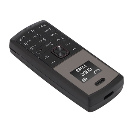 Miniature GSM Cellphone, 0.66" OLED Screen, 380mAh Battery, Expandable Memory