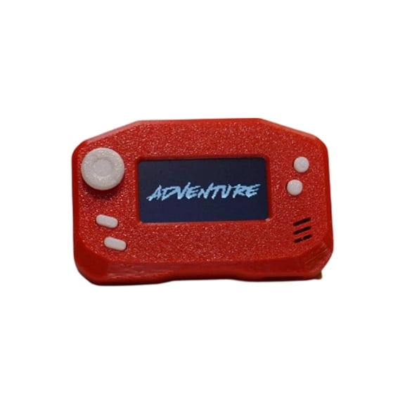 Miniature Game Console Arduboy Compatible 1.3in Display Rechargeable Portable
