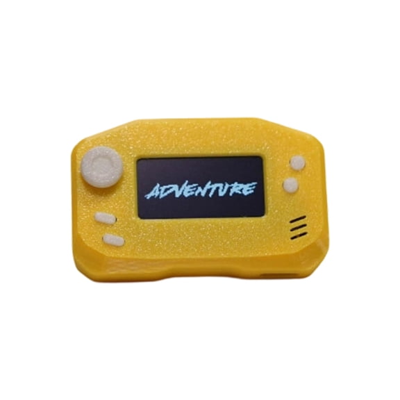 Miniature Game Console Arduboy Compatible 1.3in Display Rechargeable Portable