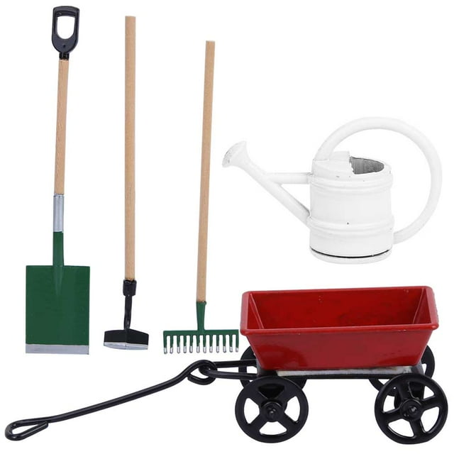 Miniature Gardening Box Farming Tools Model for 1/12 Doll House Garden