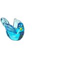thumbnail image 1 of Miniature Glass Blue Bird Figure - By Ganz, 1 of 1