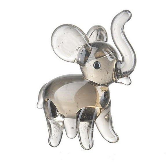 Miniature Glass Elephant by Ganz