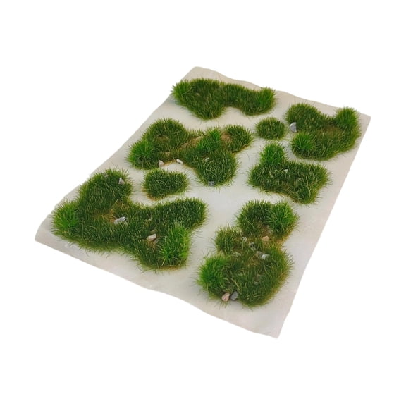 Miniature Grass Static Grass Tufts Model Resin Scenery Realistic Resin Material Suitable for Model Railroad Diorama