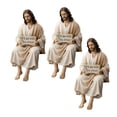 thumbnail image 1 of Miniature Hand Painted Religious Model Resin Desk Companionship Figurine Christian Providing Daily Spiritual Comfort, 1 of 8