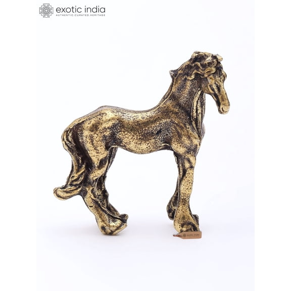 Miniature Horse Figurine | Decorative Table Piece