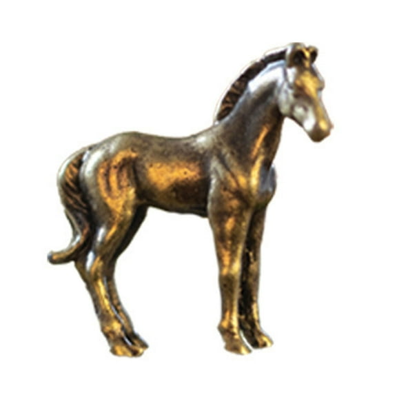 Miniature Horse Sculpture Alloy Craft Decoration For Book shelf Table top Miniature Landscape Figure