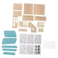 thumbnail image 1 of Miniature House Model Log Cabin Diorama Building Set Wooden DIY Assembly for Hobbyists and Collectors Scene, 1 of 9