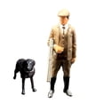 thumbnail image 1 of Miniature Hunter Figure Tiny People Resin Model for 1/64 Scale Architectural Train Layout Decoration, 1 of 9