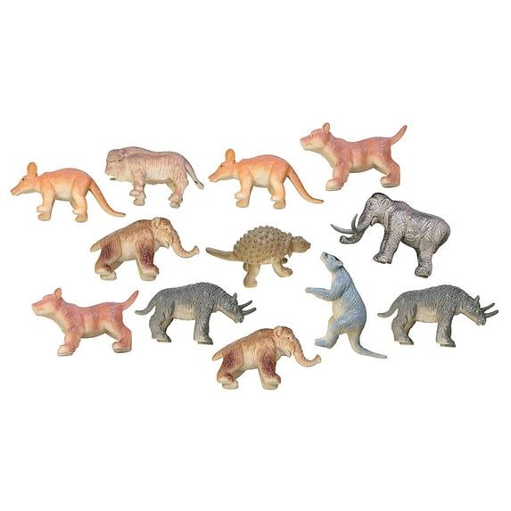 Curious Minds Busy Miniature Ice Age Animal Action Figures