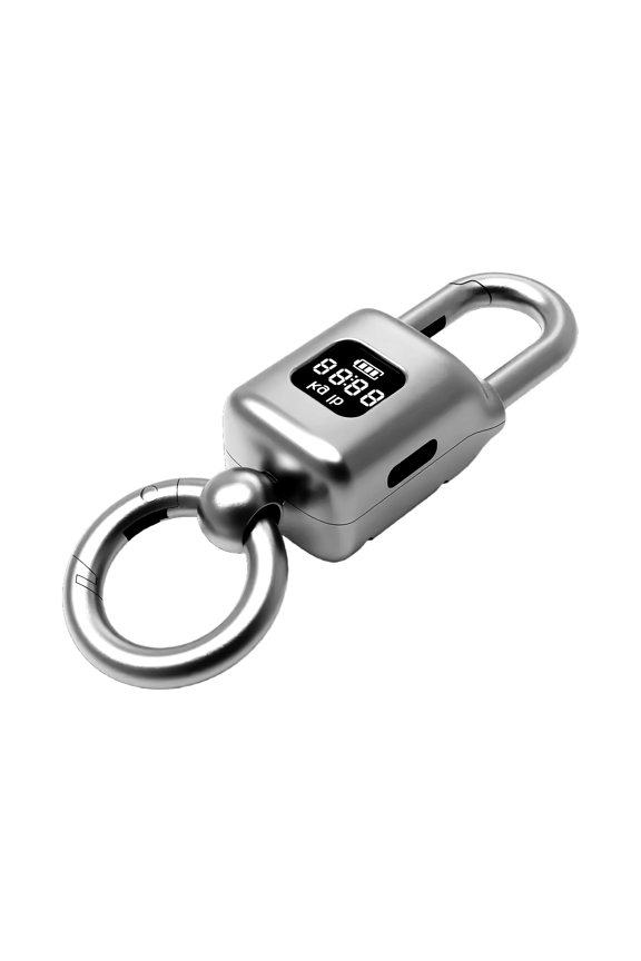 Miniature Keychain Rechargeable Travel Electronic Scale Pocket Sized LCD Display Precise Measurements Up To 25kg Limit