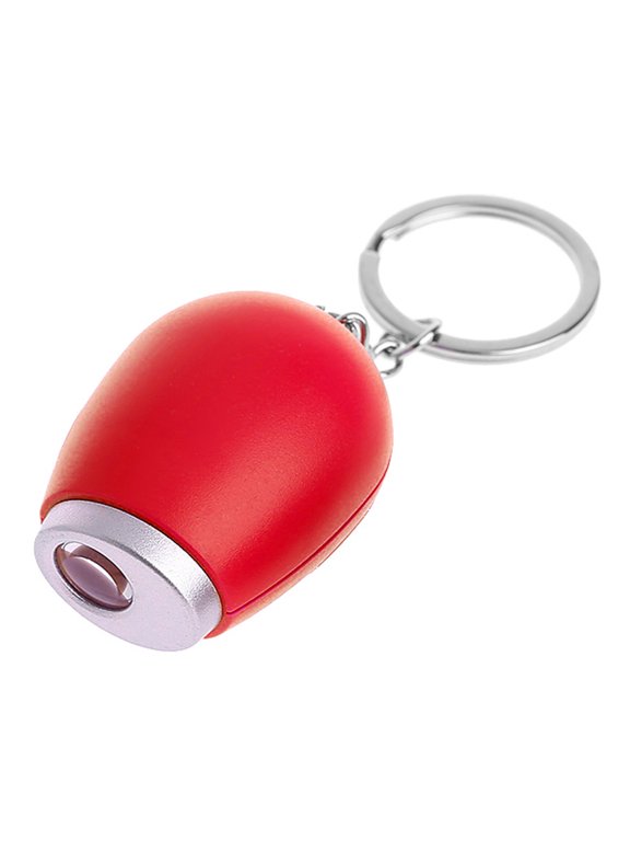 Miniature LED Digital Projection Alarm Clock for Keychain Featuring Flashlight and Time Date Projection Ideal for Decors Use
