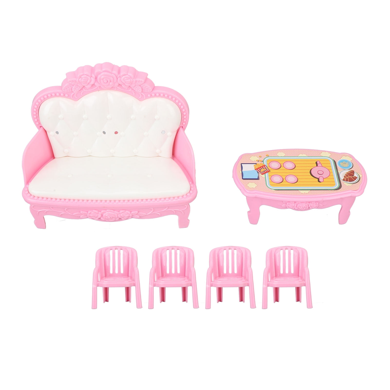 Miniature Living Room Furniture Simulation Sofa Coffee Table Chair