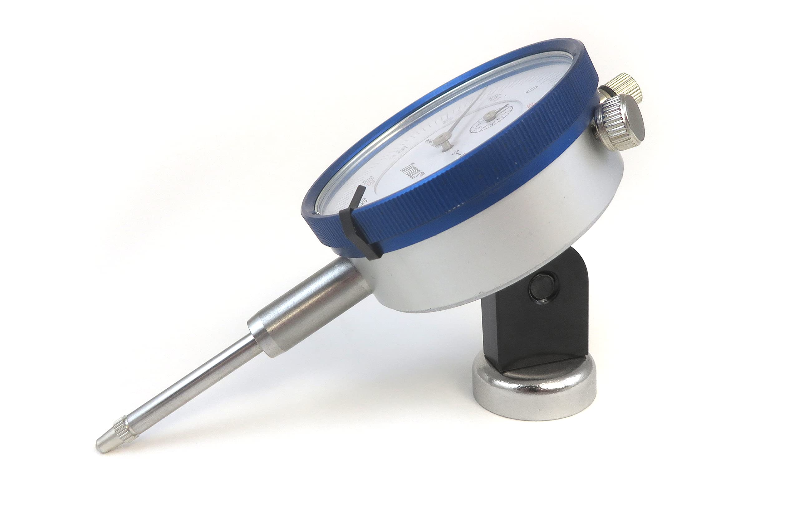 Miniature Magnetic Mag Base with Dial Indicator, 40 Pounds Holding ...