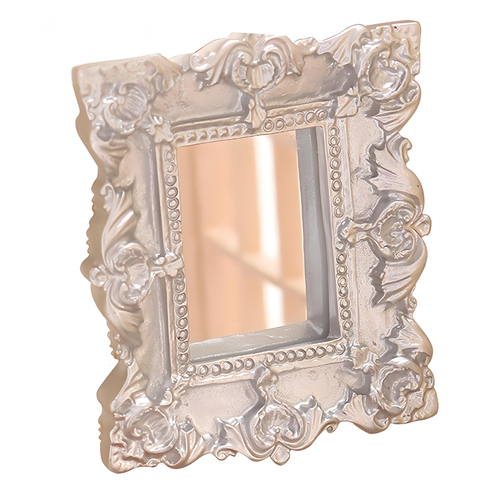 Mirror Figure Miniature Mirror Figure Furniture Toy For 1/12 Doll House Accessories ...