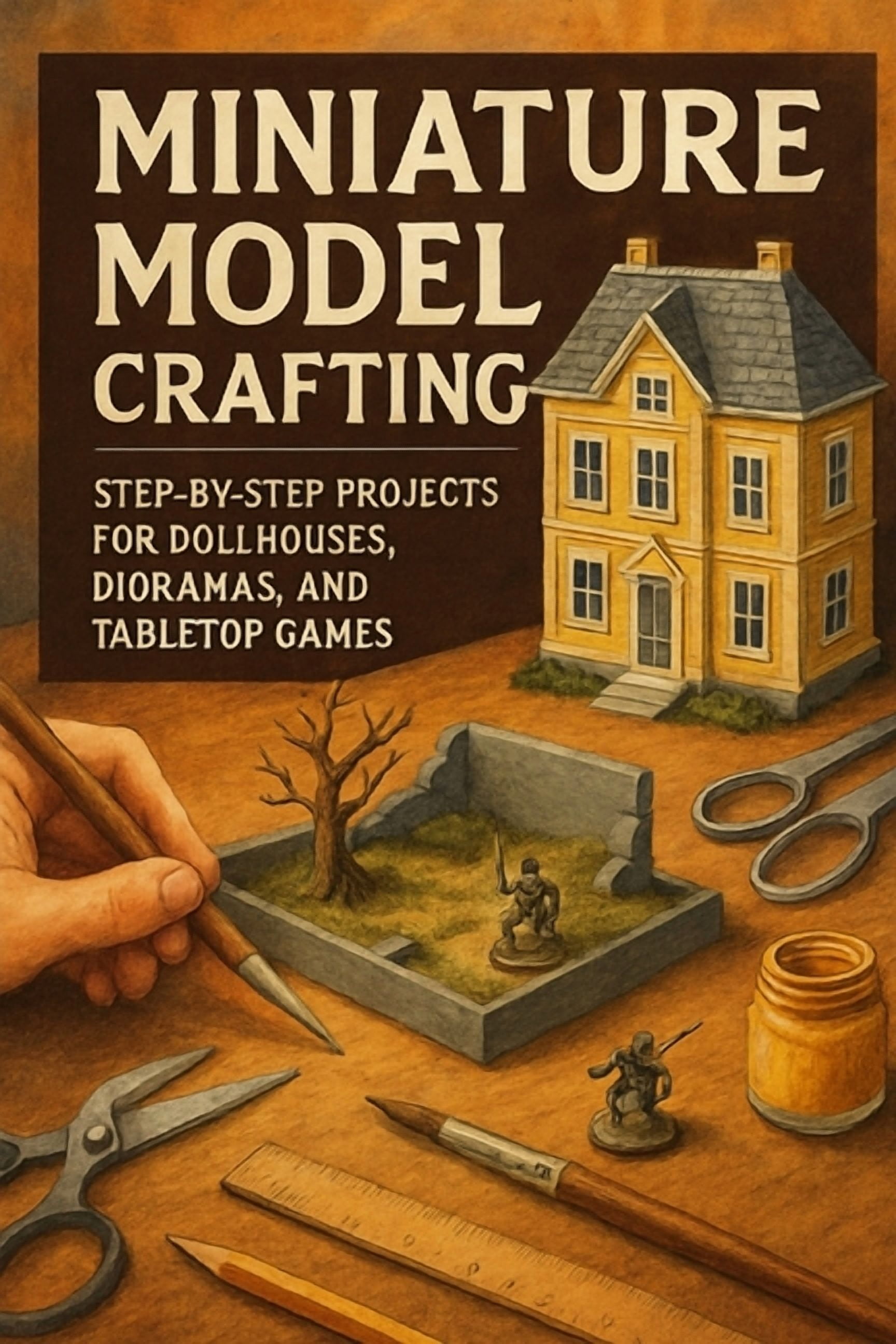 Miniature Model Crafting Made Easy: DIY Projects for Dollhouses ...