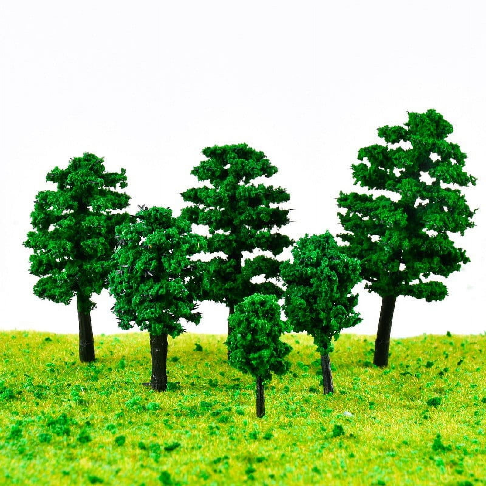 Miniature Model Trees Green Scenery Simulation Decoration for Dioramas ...