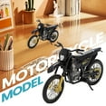 thumbnail image 1 of Miniature Motorcycle,Alloy Motorcycle Model Car Ornament Gift HX814 Black Toy Model, 1 of 5