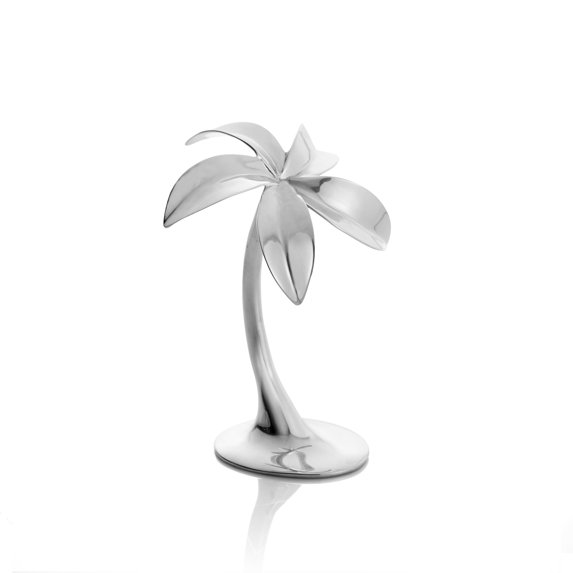 Miniature Nativity Palm Tree Set crafted by Nambe