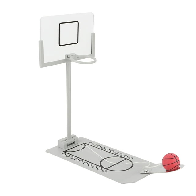 Miniature Office Desktop Ornament Decoration Basketball Hoop Toy Board