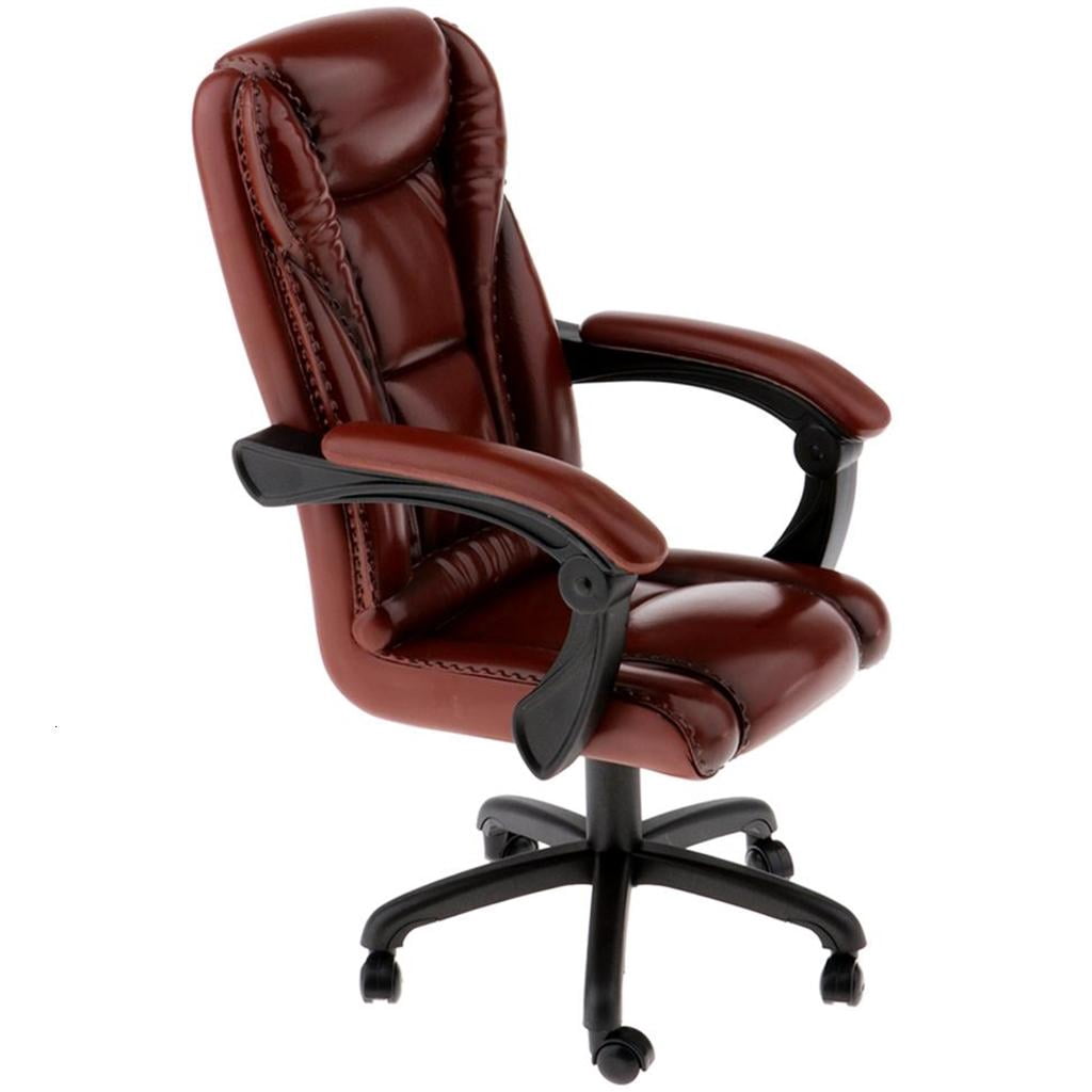 Miniature Office Furniture Swivel Chair For 1/6 Action Figure Decors ...