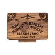 Miniature Ouija Board with Secret Planchette Drawer,Wooden Ouija Board Game,Miniatures with Planchettes for Home Decor