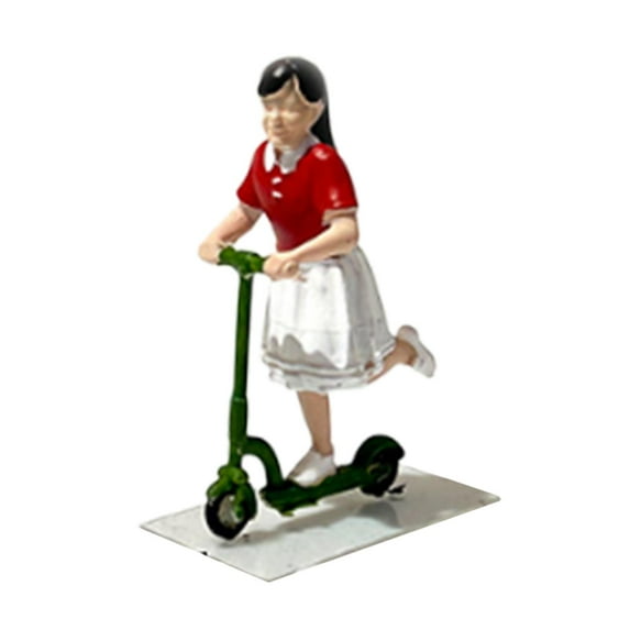 Miniature People Figure Diorama Figure Accessories 1/64 Scale Resin Hand Painted for Architectural Model Scene