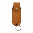 thumbnail image 1 of Miniature Pepper Sprays Holder Keyring Practical PU Leather Pouch Portable Sleeve for Personal Safety Devices, 1 of 7