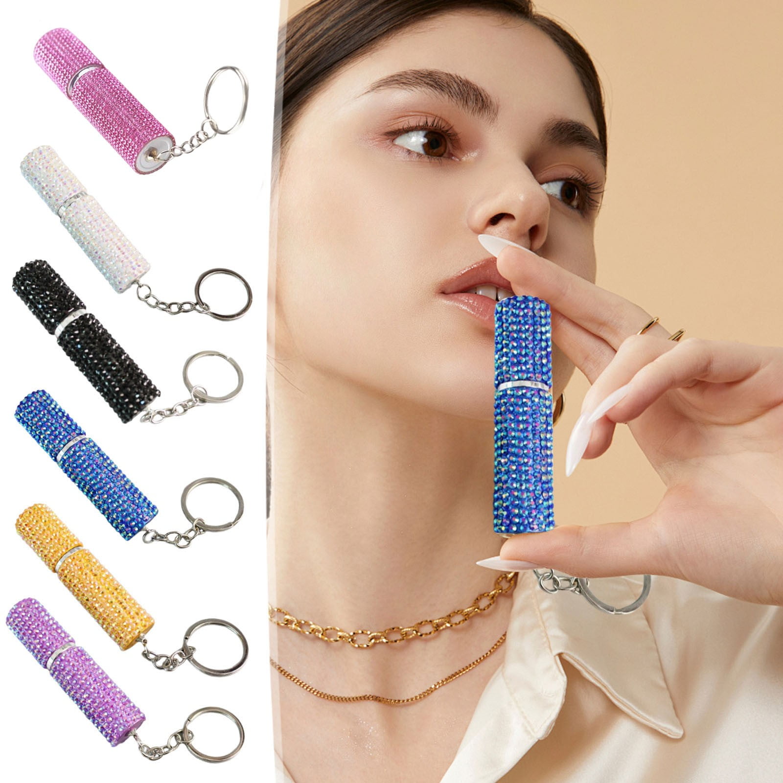 Miniature Perfume Atomizer, Keychain Carried Scents, Portable Travel ...