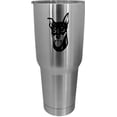 thumbnail image 1 of Miniature Pinscher Alternate Dog Themed Etched 30oz Stainless Steel Tumbler, 1 of 1