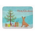 thumbnail image 1 of Miniature Pinscher Christmas Tree Machine Washable Memory Foam Mat, 1 of 1