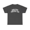 thumbnail image 1 of Miniature Pinscher Dog Dad Father's Day Shirt Gifts Tshirt Crew Neck, 1 of 2