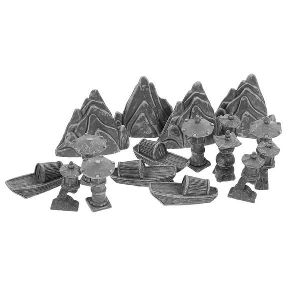 Miniature Pond Garden Water Pipe Sprayer Spring Hinges Grey