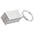 Miniature Replicas Container Keychain Sturdy Alloy Materials Compact ...