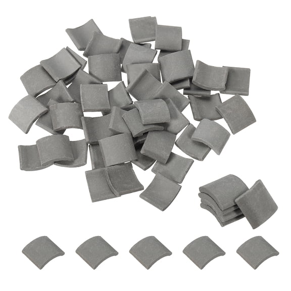 Miniature Roof Tile, 50 Pcs Mini Grey Tiles Clay Roof Bricks for Model