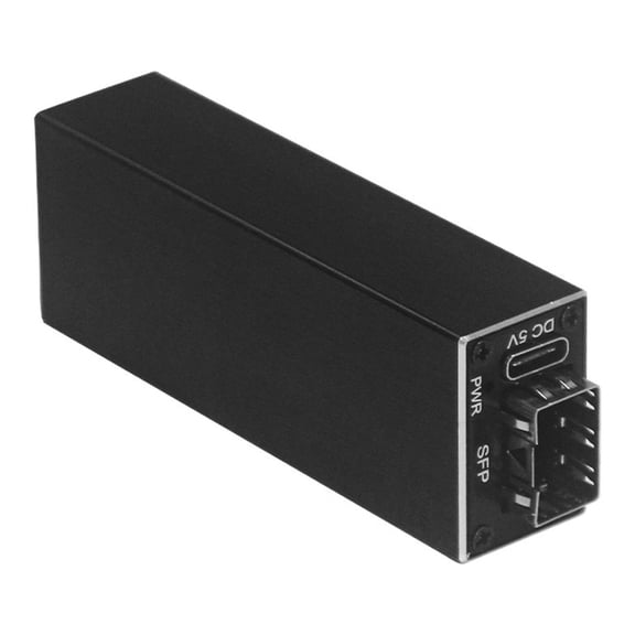 Miniature SFP Fiber Media Converters With Type C Port Supports 1.25Gbps Fast Networking Conversion