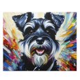 thumbnail image 1 of Miniature Schnauzer Black Silver Dog Jigsaw Puzzle | 500 Pieces | Fun Brain Puzzle Lovers Challenging and Relaxing Gifts Idea | Gifts For Family, Friends, Pet Dog Lovers, 1 of 6